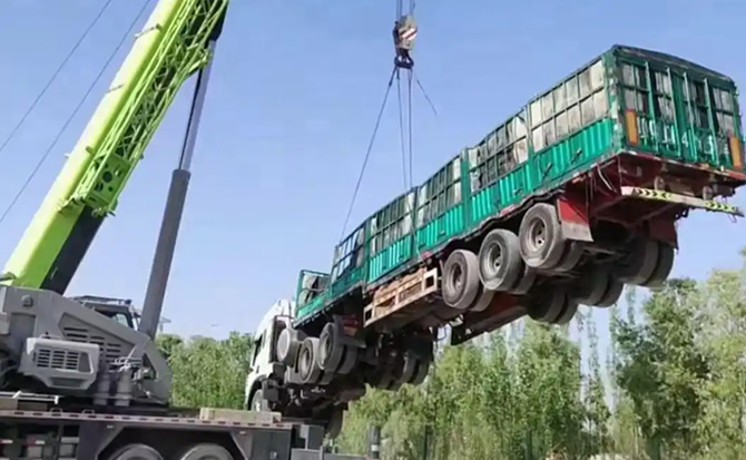 印台区道路脱困救援案例